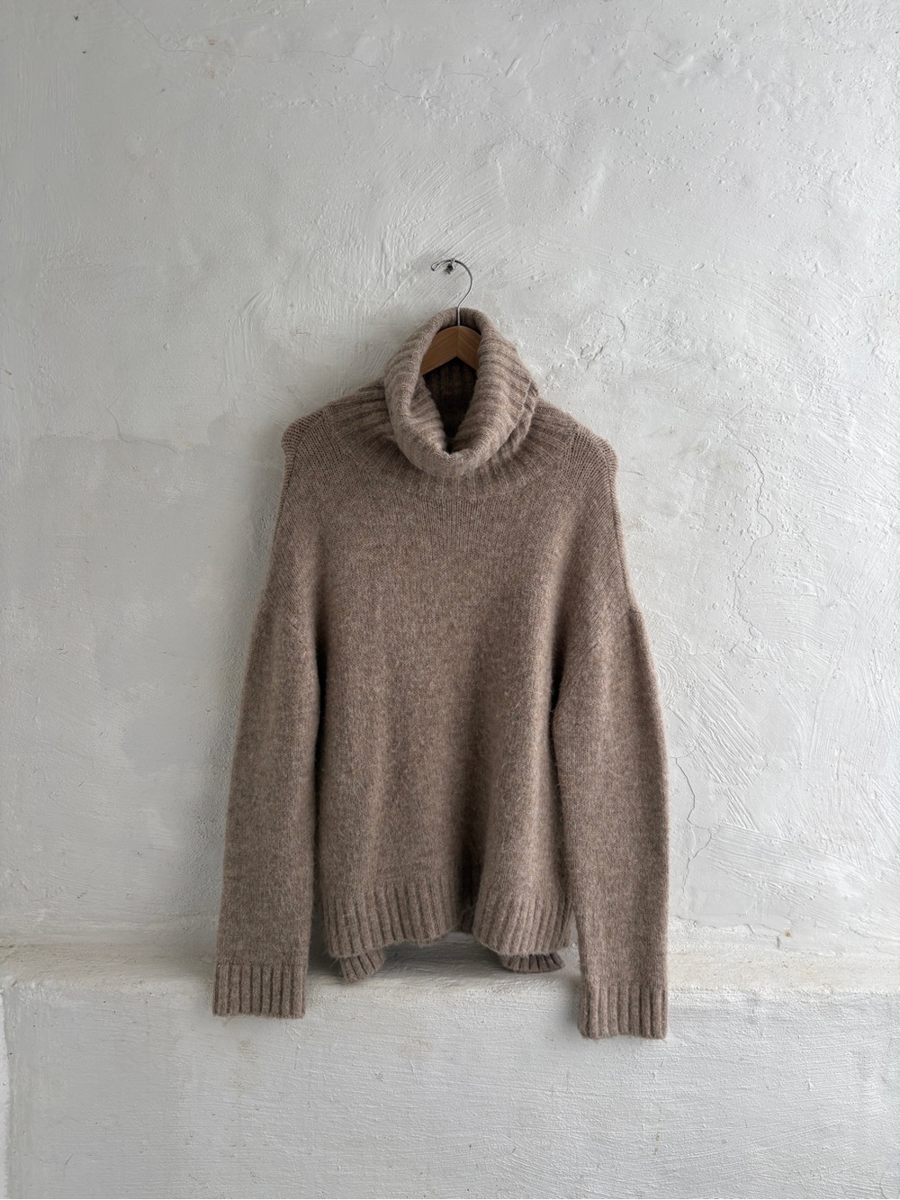 VICI Collection oversized turtleneck knit sweater